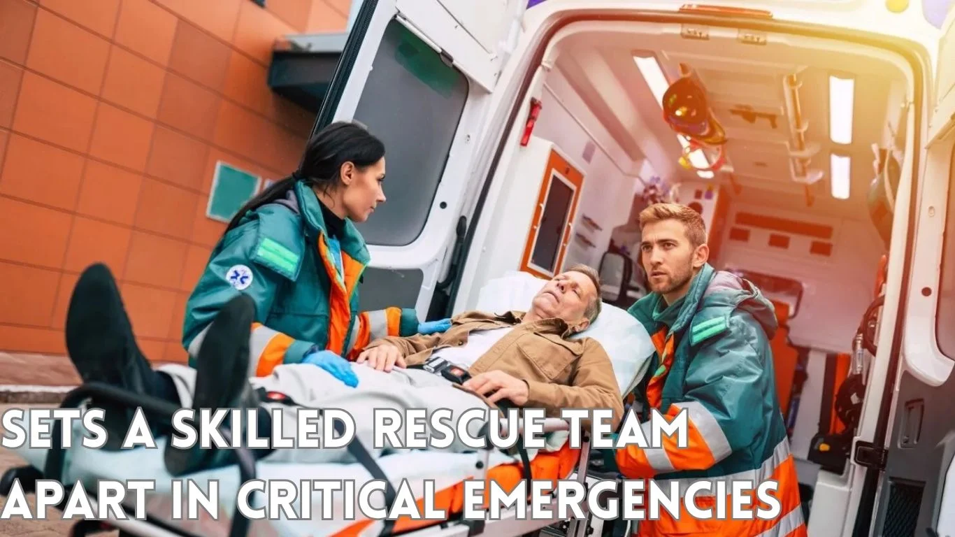 Sets a Skilled Rescue